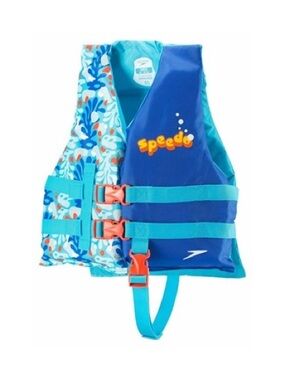 Life Jacket Speedo USCG Approved Child Life Vest 30-50lb